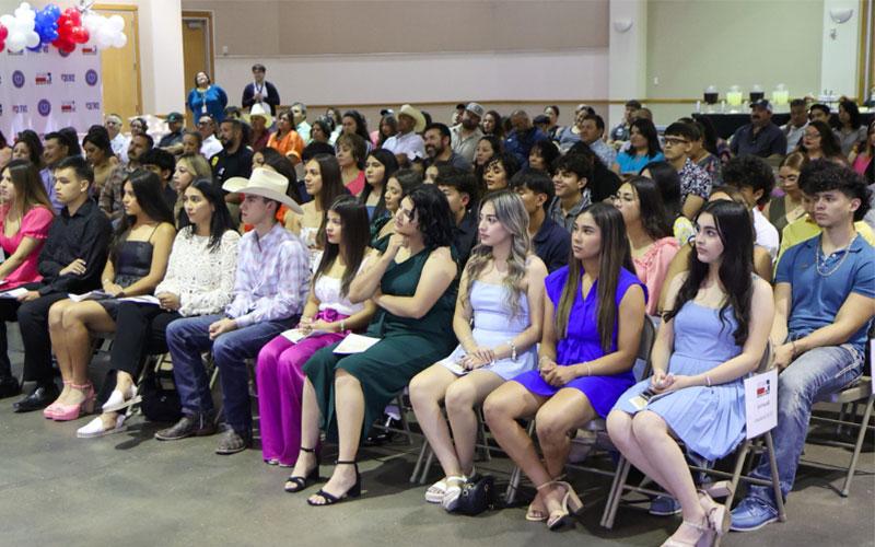 Eagle Pass Early College Academy graduating students are honored with a banquet.